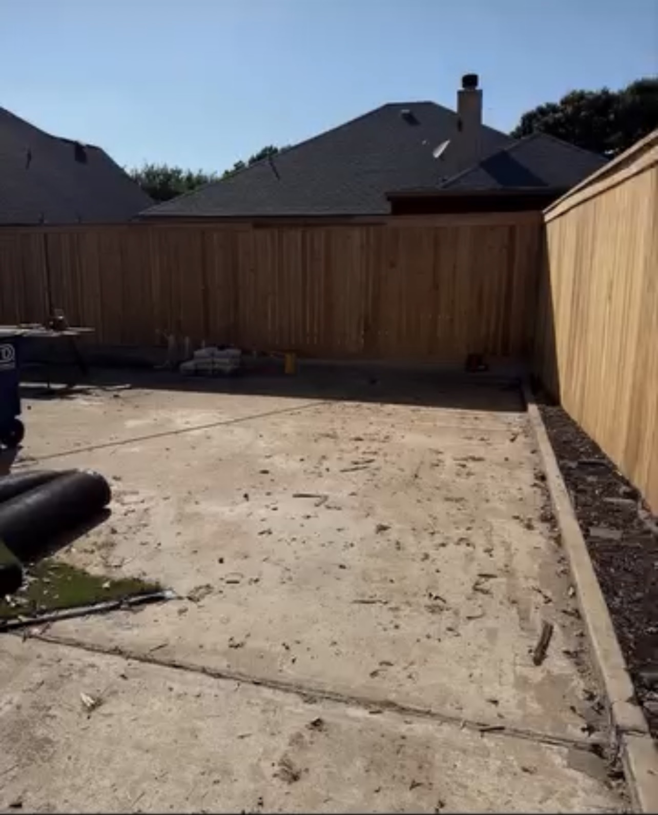 Backyard Tear-Out after